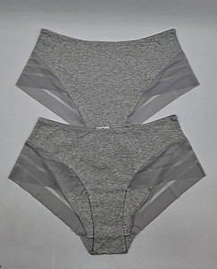 Женские бесшовные трусы слипы  (большие размеры) ALINA 