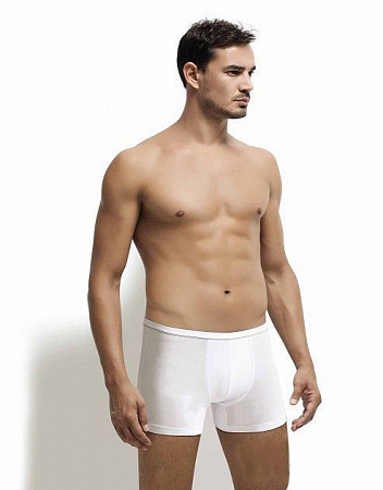 Трусы мужские  боксеры белые DOREA