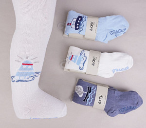 Колготки для мальчика с антискользящей подошвой ARTI